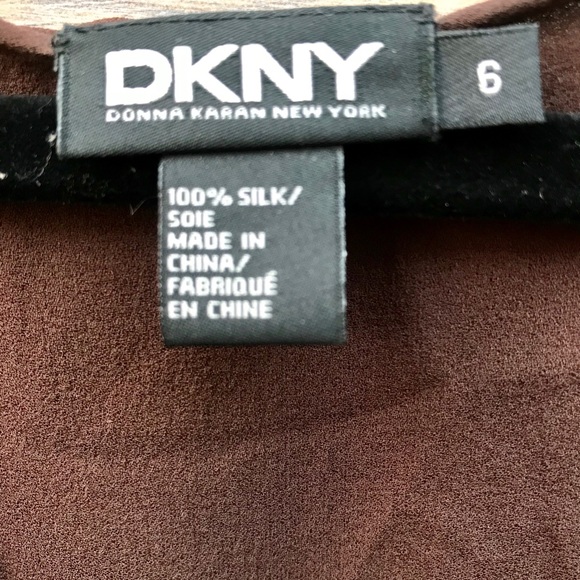 DKNY Donna Karan New York Brown Size 6 Dress - Picture 6 of 8
